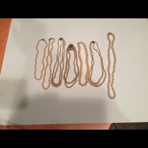 ‼️sale 2 for $10 Vintage lot of faux pearls